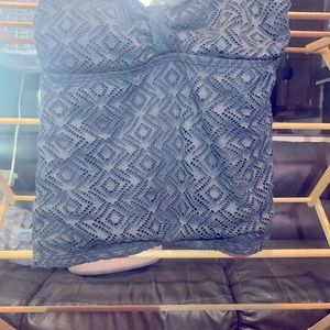 Tube top swim top